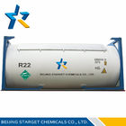 R22 الطهارة 99.99٪ صيغة CHCLF2 السكنية تكييف الهواء المبردات (HCFC-22)