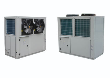 مبردة R407C الهواء الماء المبرد الصناعية مع مضخة مياه، شركة هيتاشي ضاغط