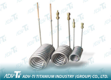 OEM GR1 سلس التيتانيوم الأنابيب GR2 ASTM B862 التيتانيوم الأنابيب الملحومة للمبادلات الحرارية