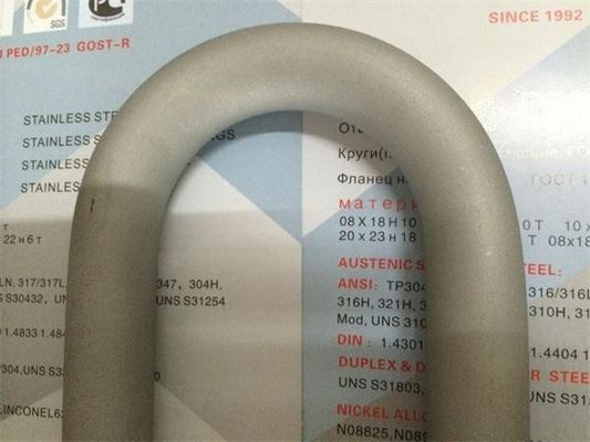 ASME SA269 / SA213 A1016 الفولاذ المقاوم للصدأ U المنحنيات، مبادل حراري الأنابيب